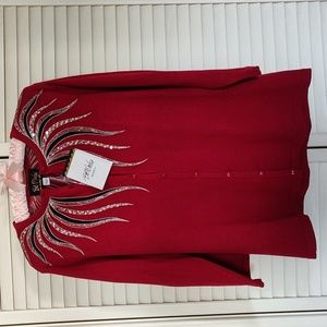 BOB MACKIE CARDIGAN SWEATER